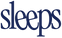 sleeps logo blue